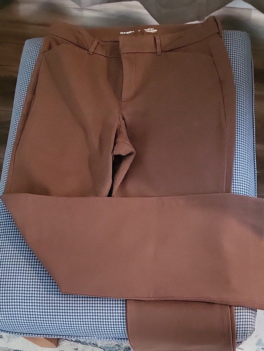 Old Navy Women's Pixie Flare Mocha Brown Pants
